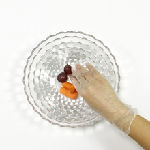 Guantes desechables transparentes de vinilo sin polvo Essential Kitchen